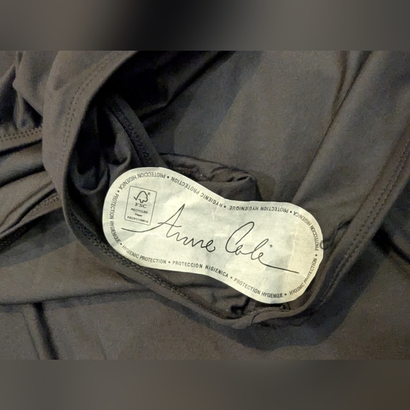 Anne Cole Full-coverage miniskirt with built-in bikini swim bottom Sz24W - Picture 6 of 11